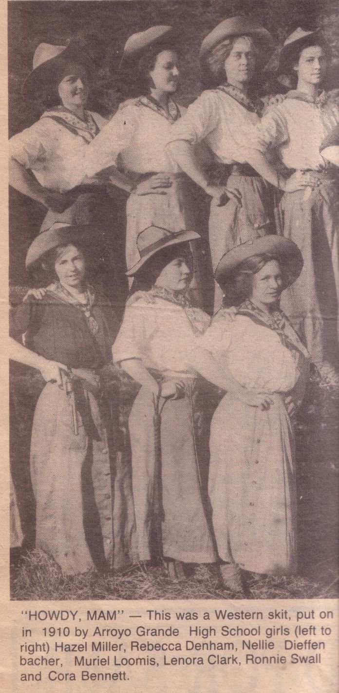 AGUHS 1910 school play
